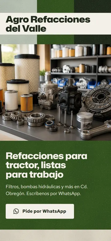 Refacciones para tractor